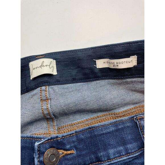 Wonderly Mid-Rise Bootcut Jean 20W - Picture 3 of 3
